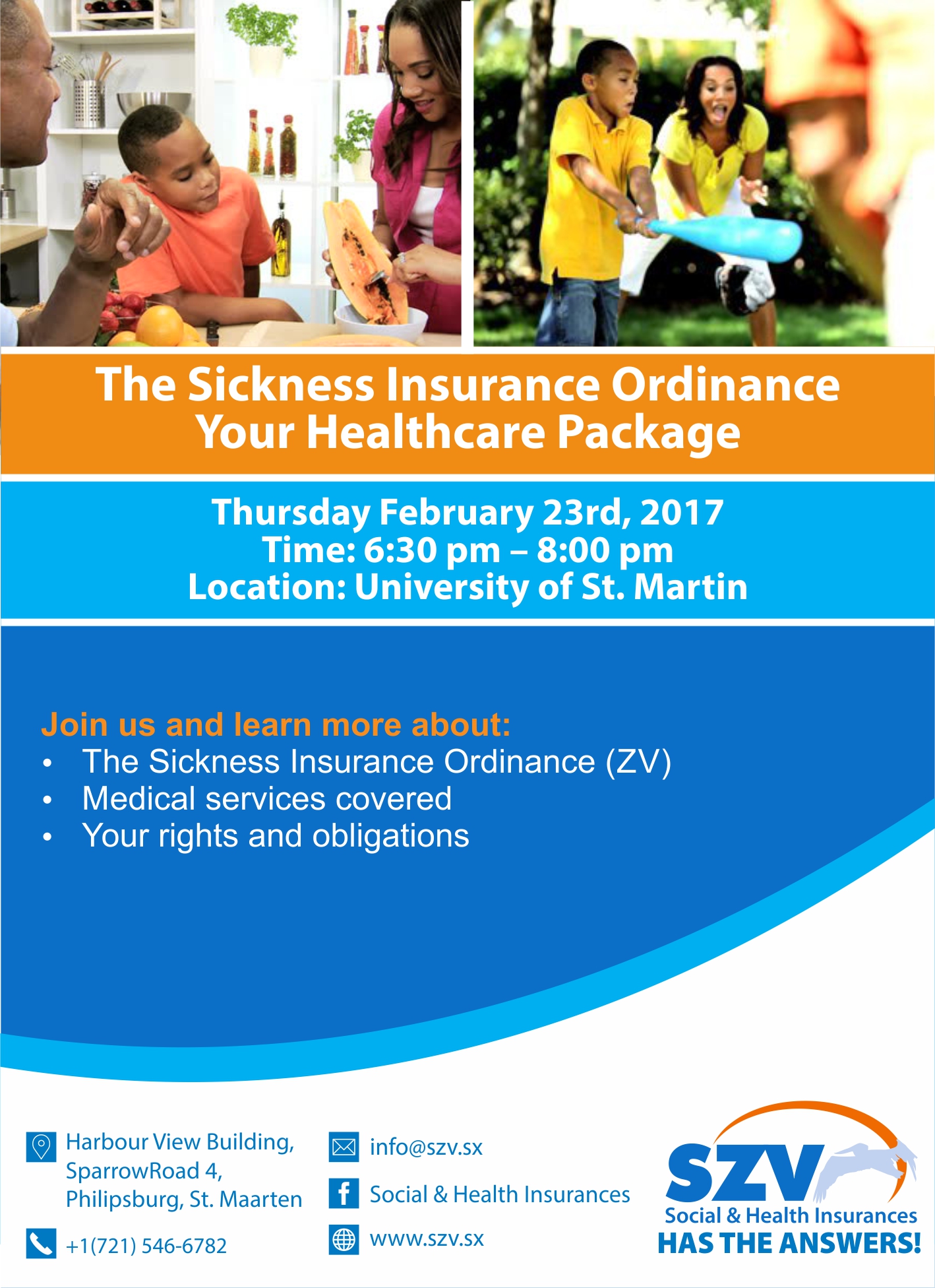 Info session: The Sickness Insurance Ordinance